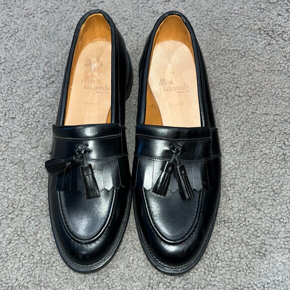 Allen Edmonds Black Tassel Loafers - Picture 1 of 11